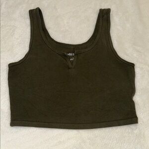 Wild Fable Olive Green Tank Top